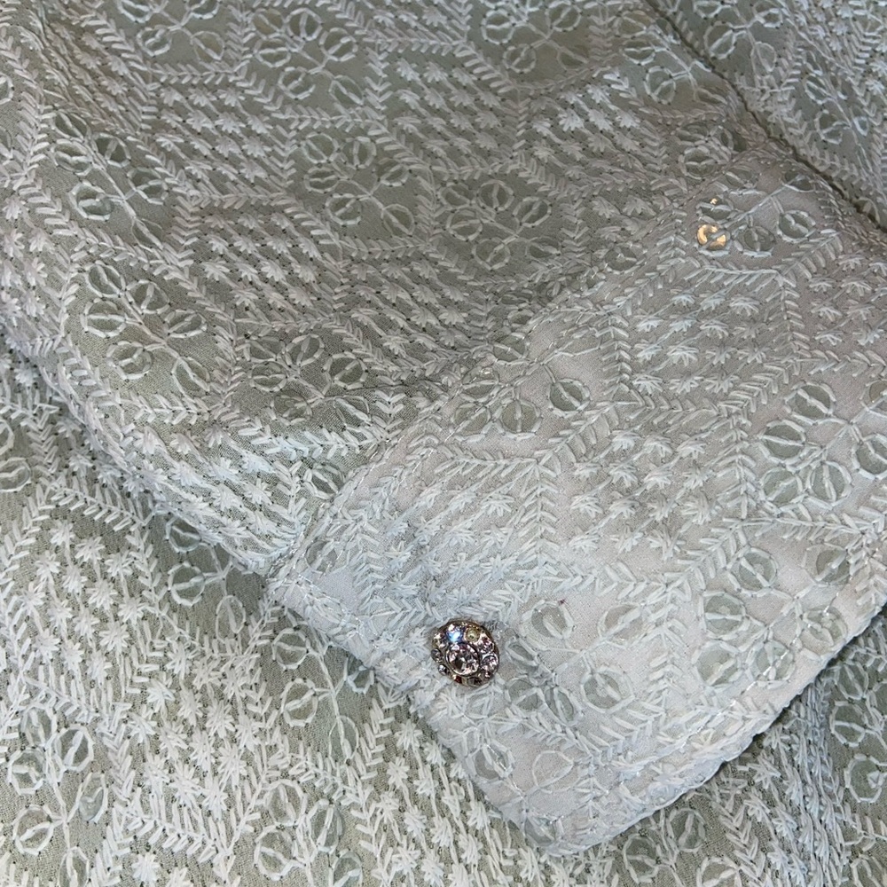 Men’s formal Muslim Islamic shirt. Mint Green